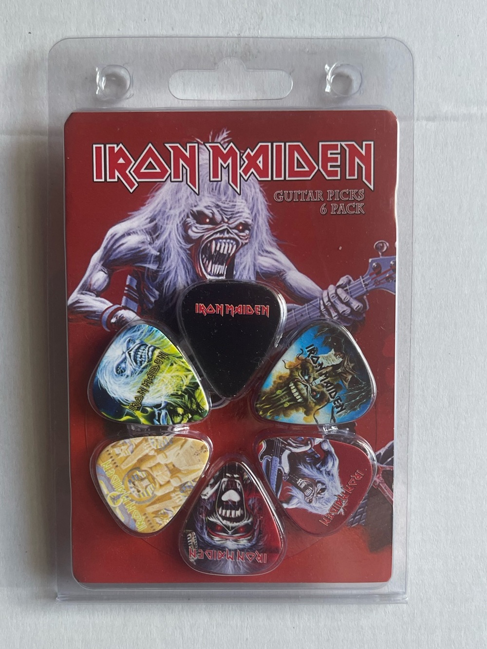 Iron Maiden Guitar Pick Set - 6 Pack